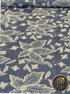 Chambray Azul Bordado Código 1008